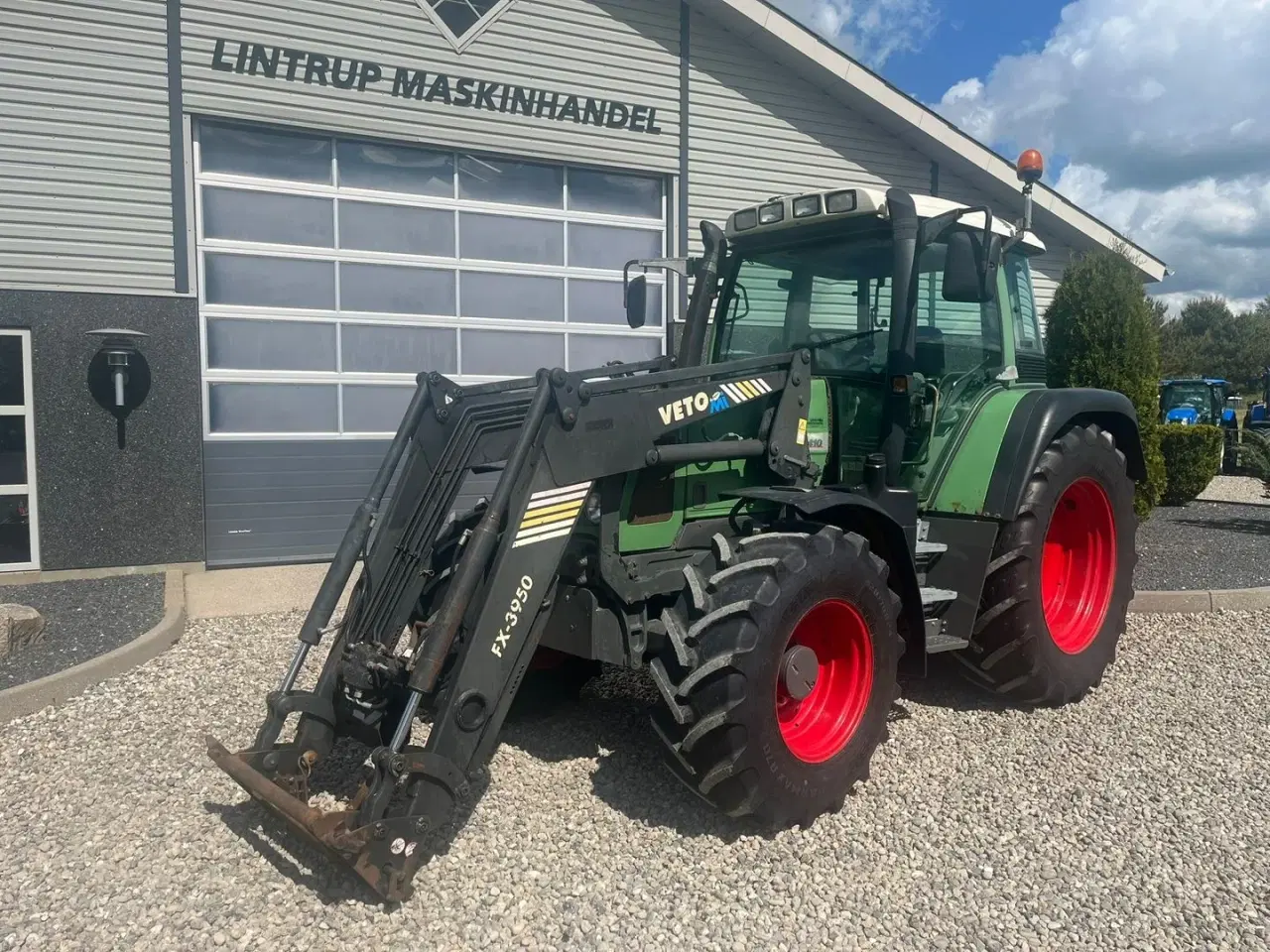 Billede 2 - Fendt 410 Vario med frontlæsser.