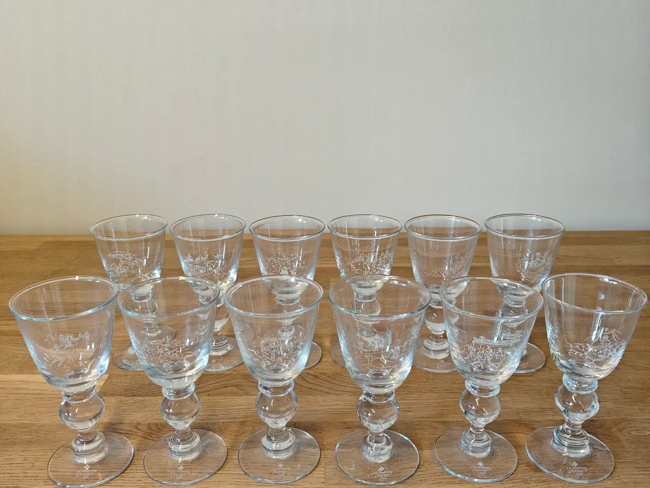 Billede 2 - Holmegaard H.C.Andersen eventyr glas 