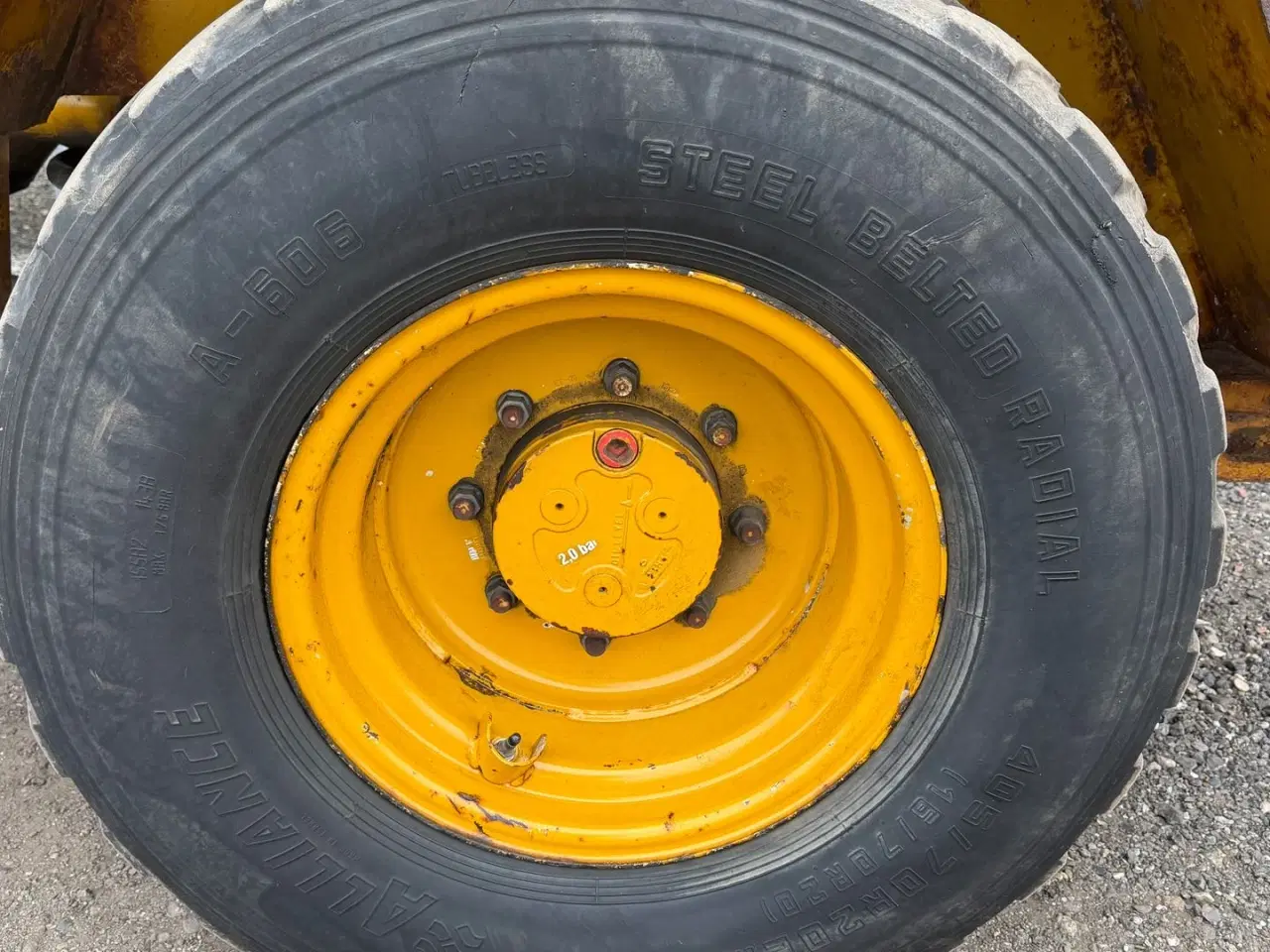 Billede 13 - Hydrema Wl 550C M. SKOVL OG GAFLER