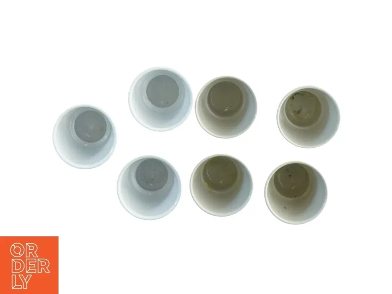 Billede 3 - Lyseblå porcelænskrukker fra Ikea (str. 10 x 8 cm)