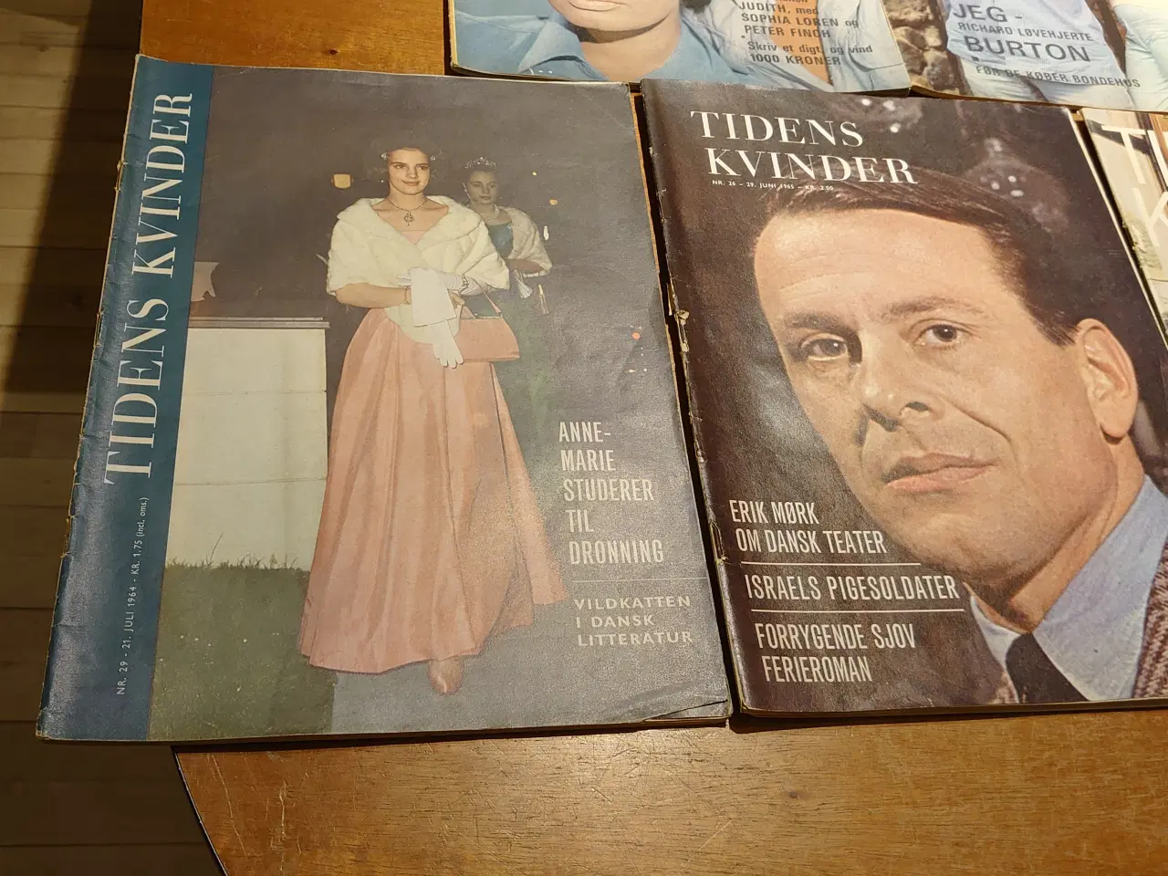 Billede 3 - 7 stk Tidens Kvinder fra 1962-1967.