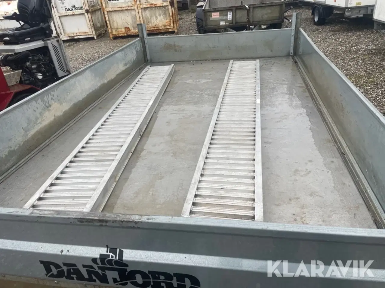 Billede 9 - Tiptrailer Hapert 3500 med slisker