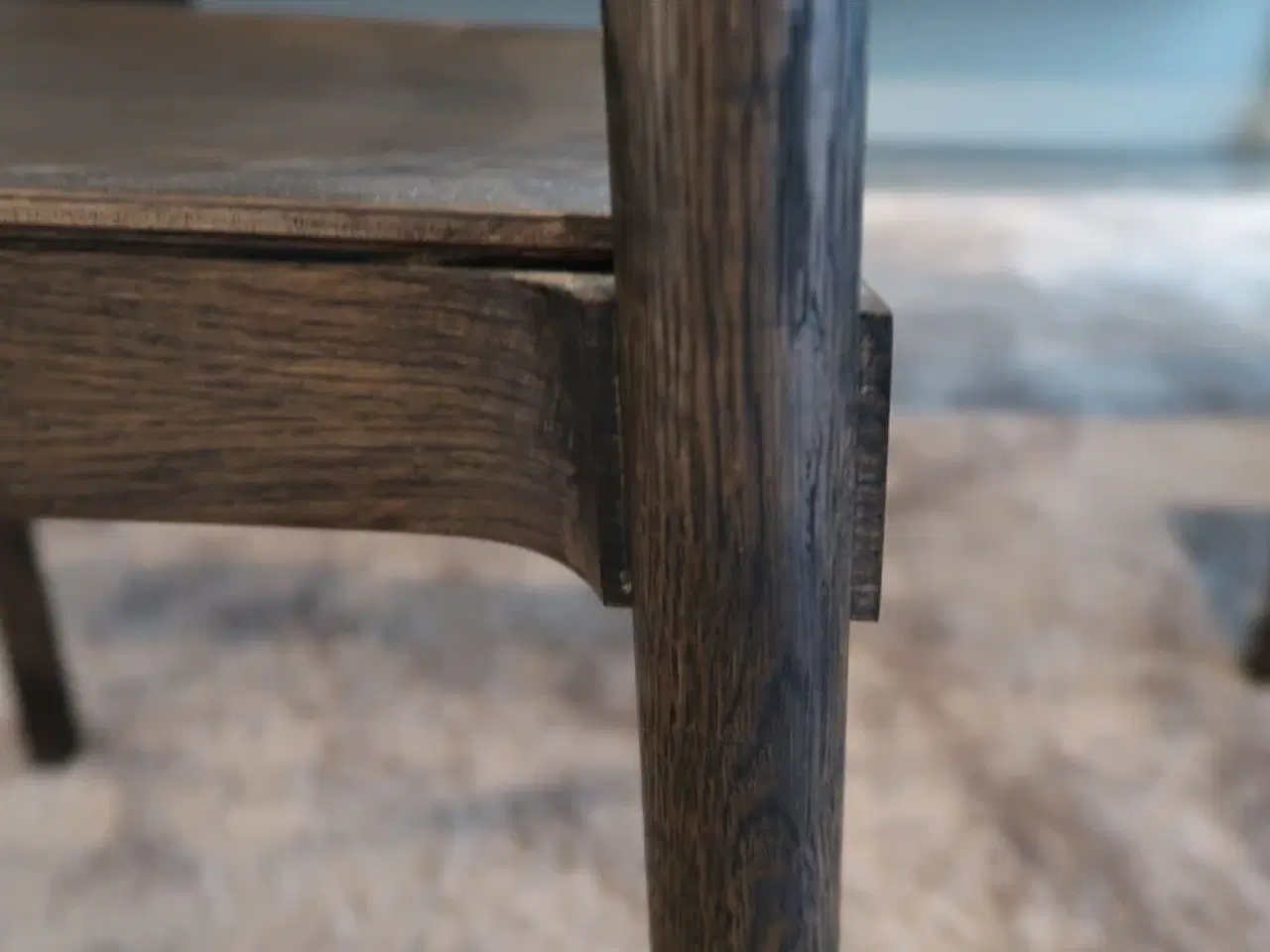 Billede 3 - 2 stk. stole i røget eg