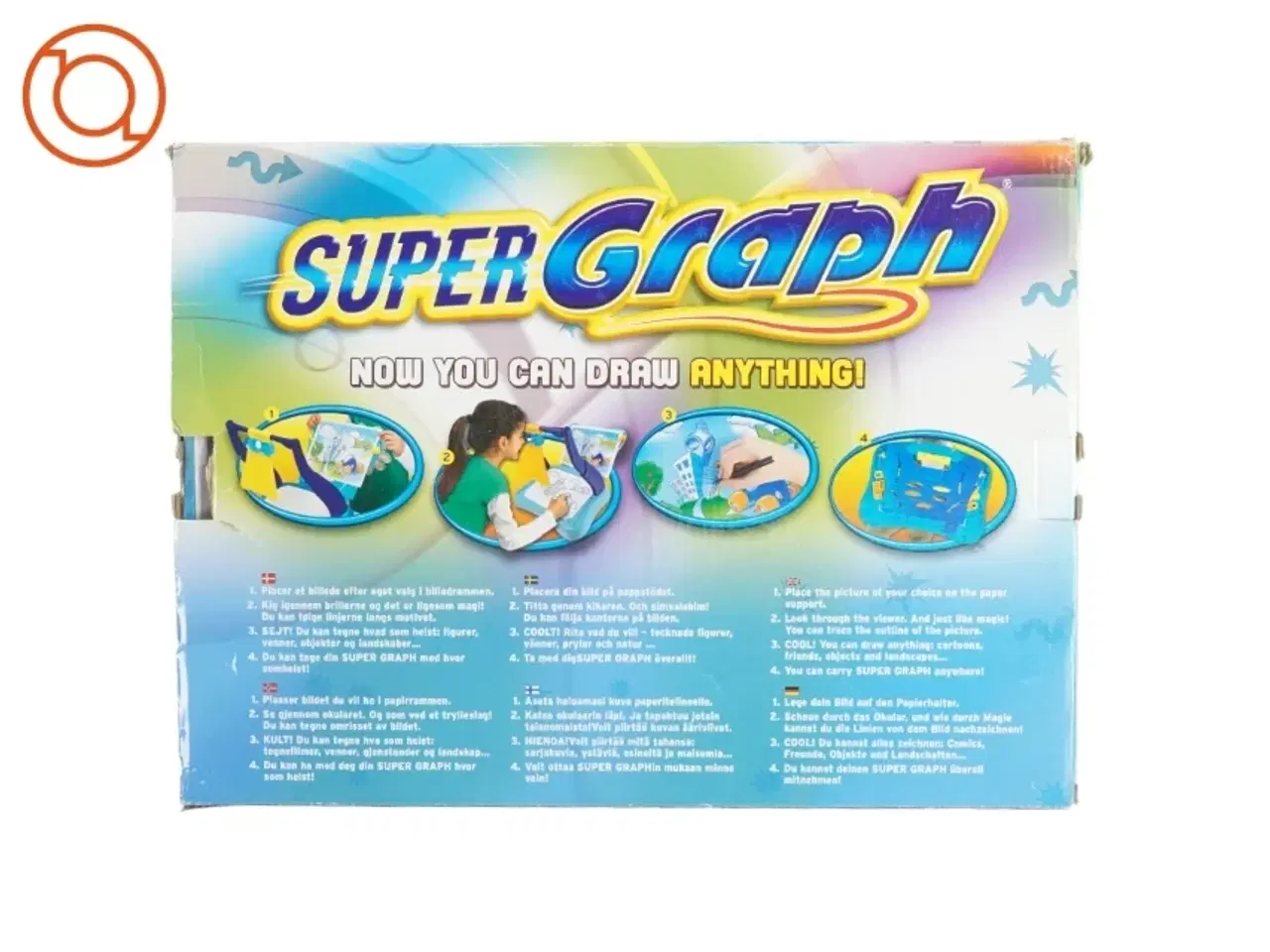 Billede 2 - Super graph (str. 44 x 33 x 10cm)