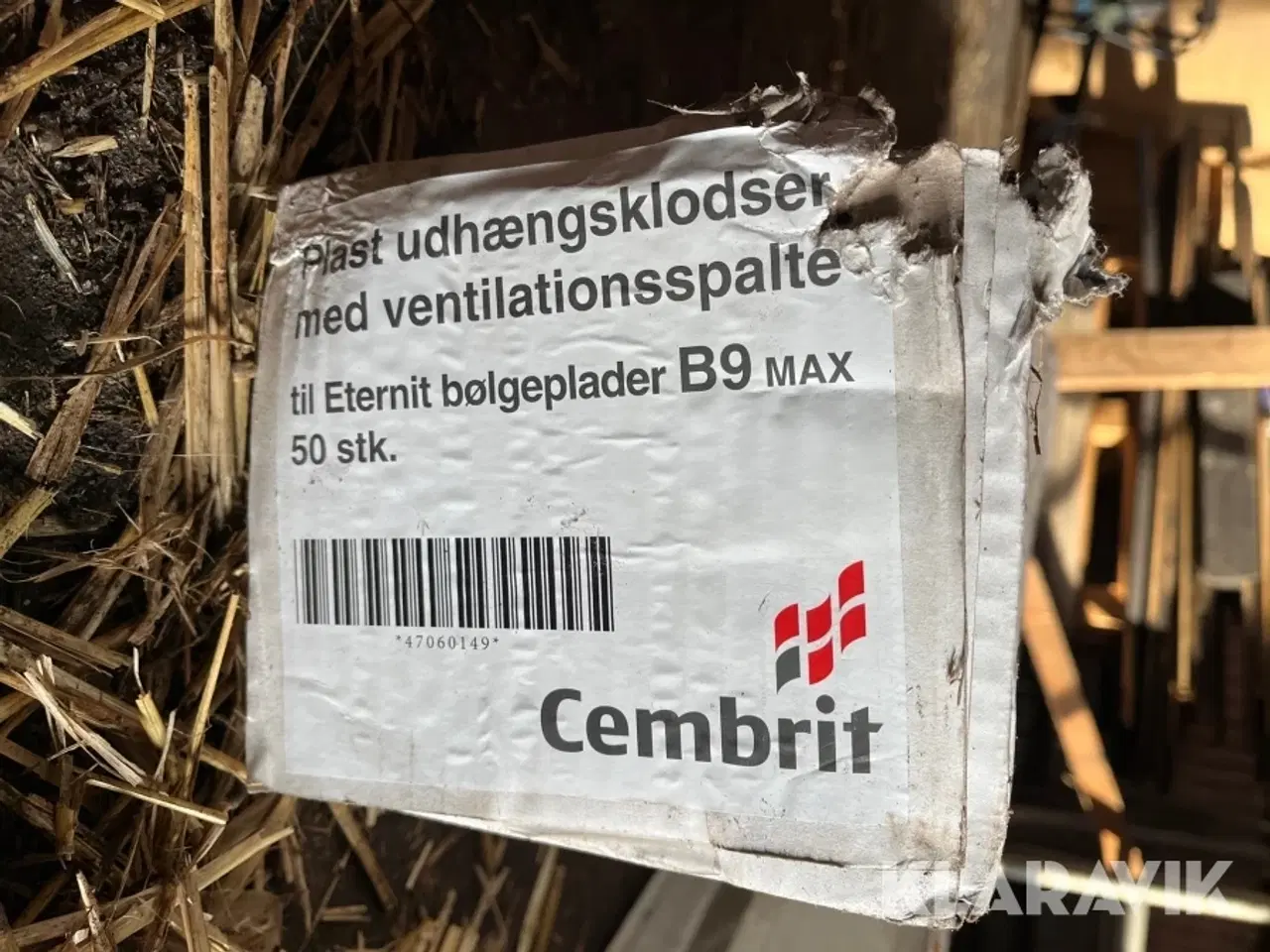 Billede 5 - Plast udhængsklodser Cembrit til eternit bølgeplader