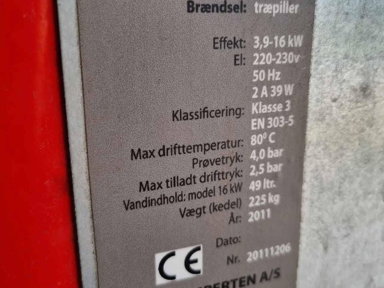 Billede 6 - KOM MED ET BUD.  BIO-MAX med 650 kg magasin.