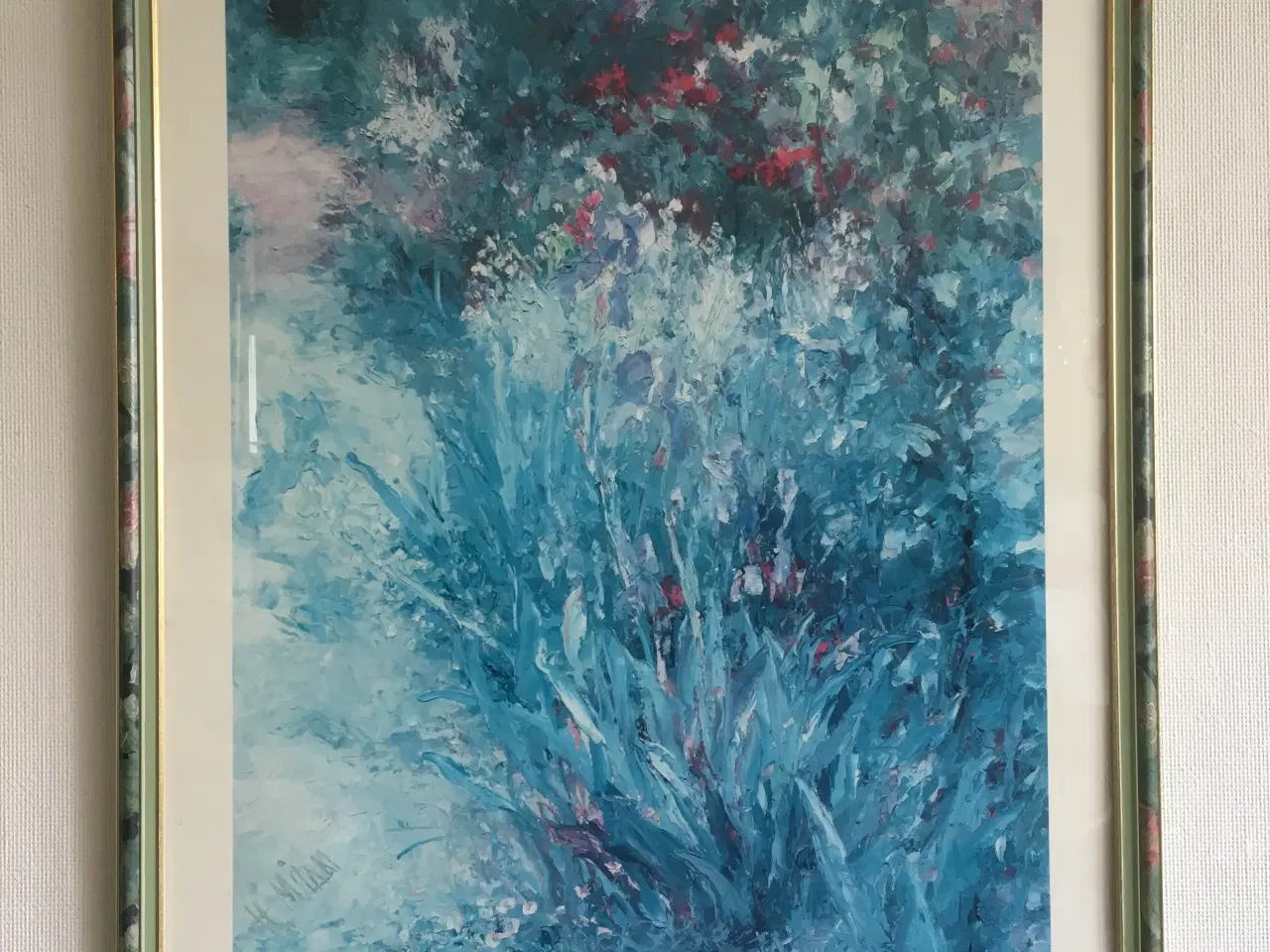 Billede 1 - Billede med flot ramme "Henrietta Milan"