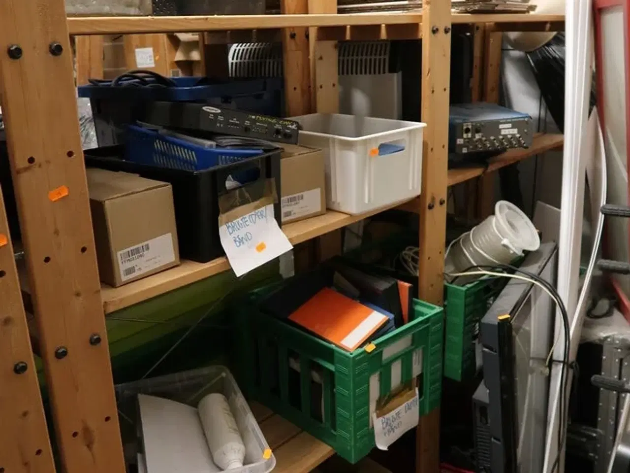 Billede 1 - 4 fag lagerreoler uden indhold