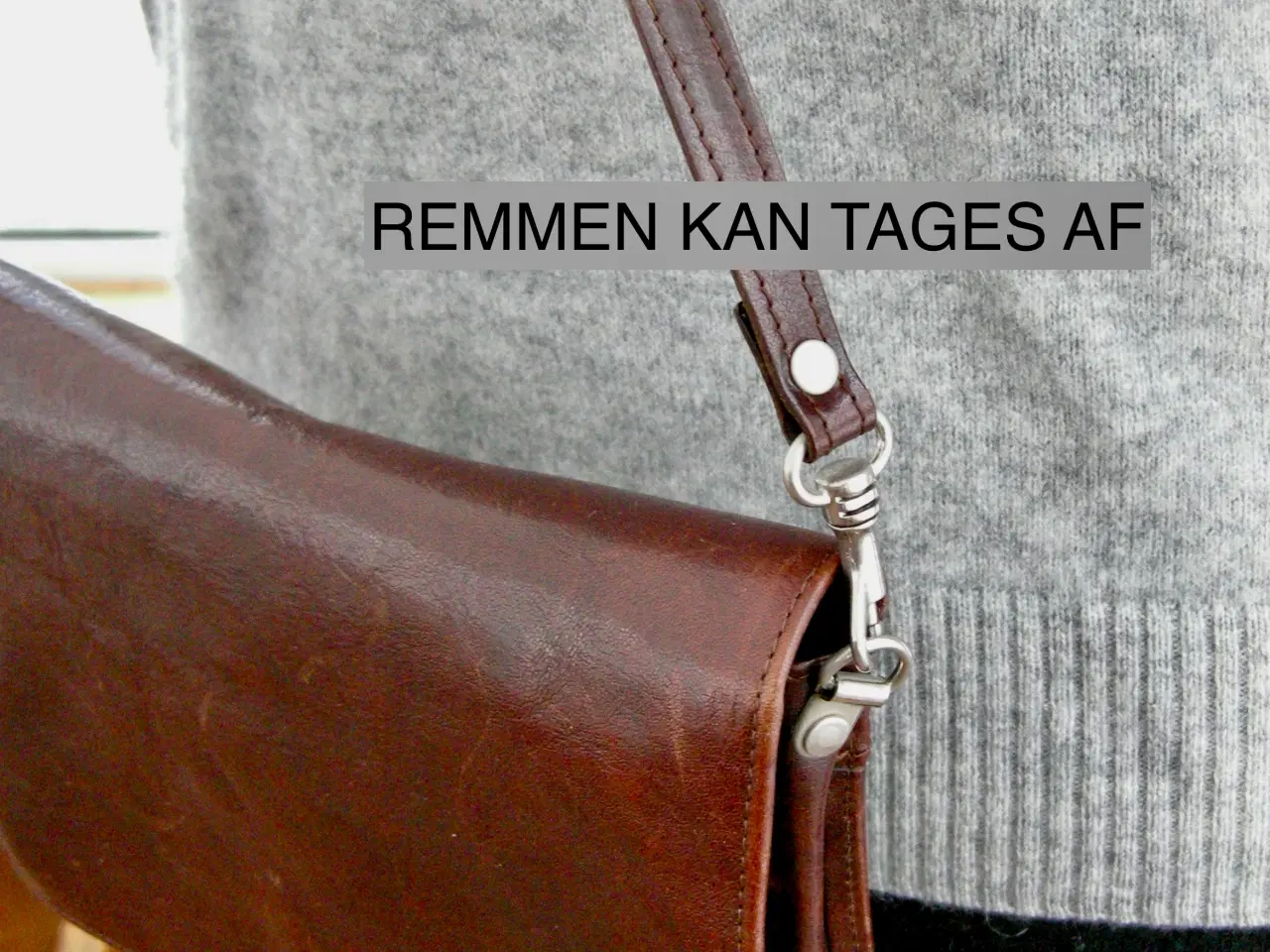 Billede 4 - Lædertaske-pung, Prangerpung, Rudi& Harald Nielsen