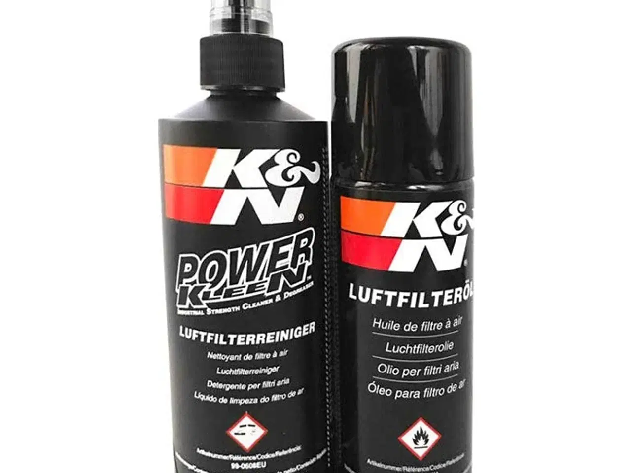 Billede 1 - K&N rensesæt spray (rens + olie)
