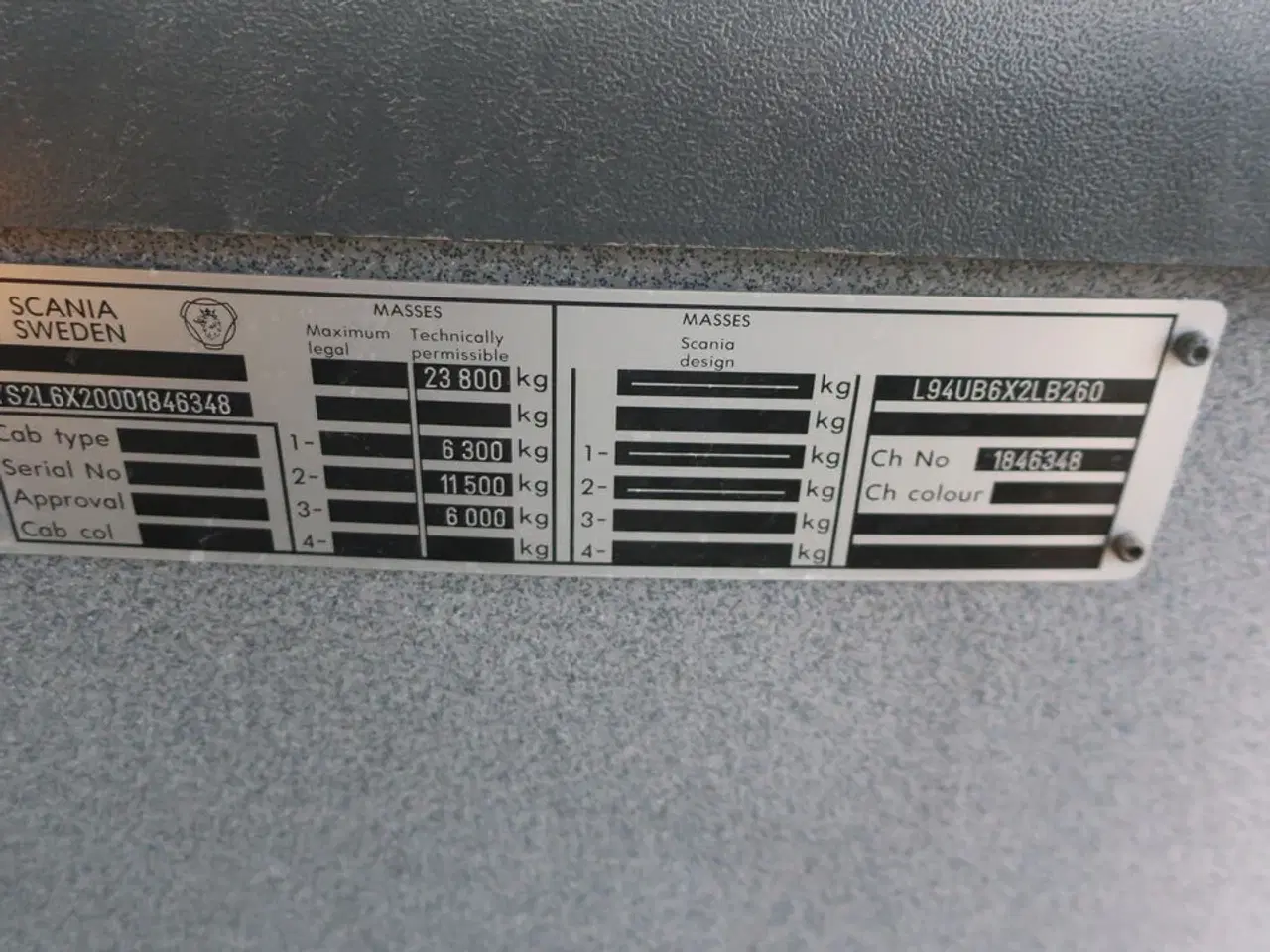 Billede 63 - Bus SCANIA CL94 UB