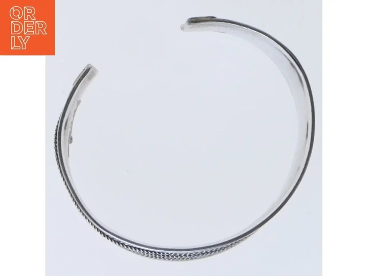 Billede 3 - Creoler Sølvarmbånd (str. Ø 6,5 cm)