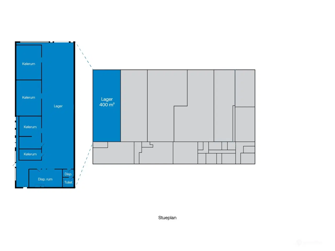 Billede 12 - Lager 400 m² i Hvidovre m. port samt tekøkken og højt til loftet