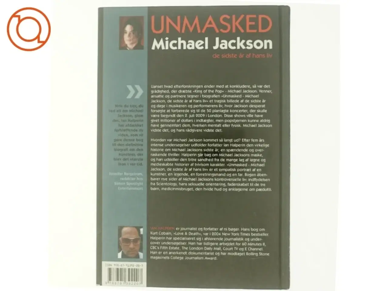 Billede 3 - Unmasked : Michael Jackson - de sidste år af hans liv af Ian Halperin (Bog)