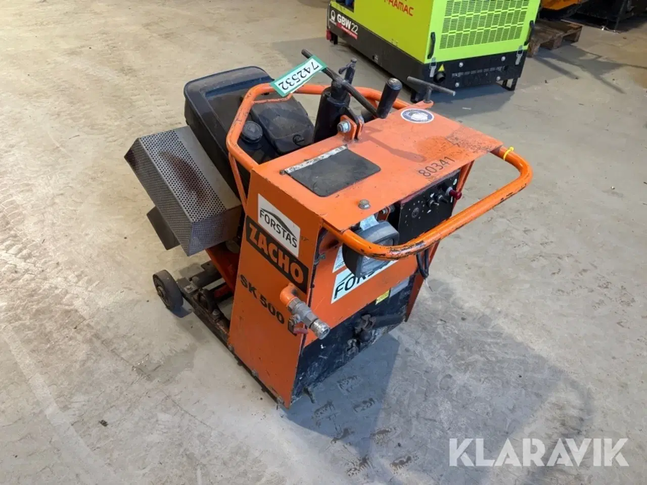 Billede 3 - Asfaltskære Zacho SK 500