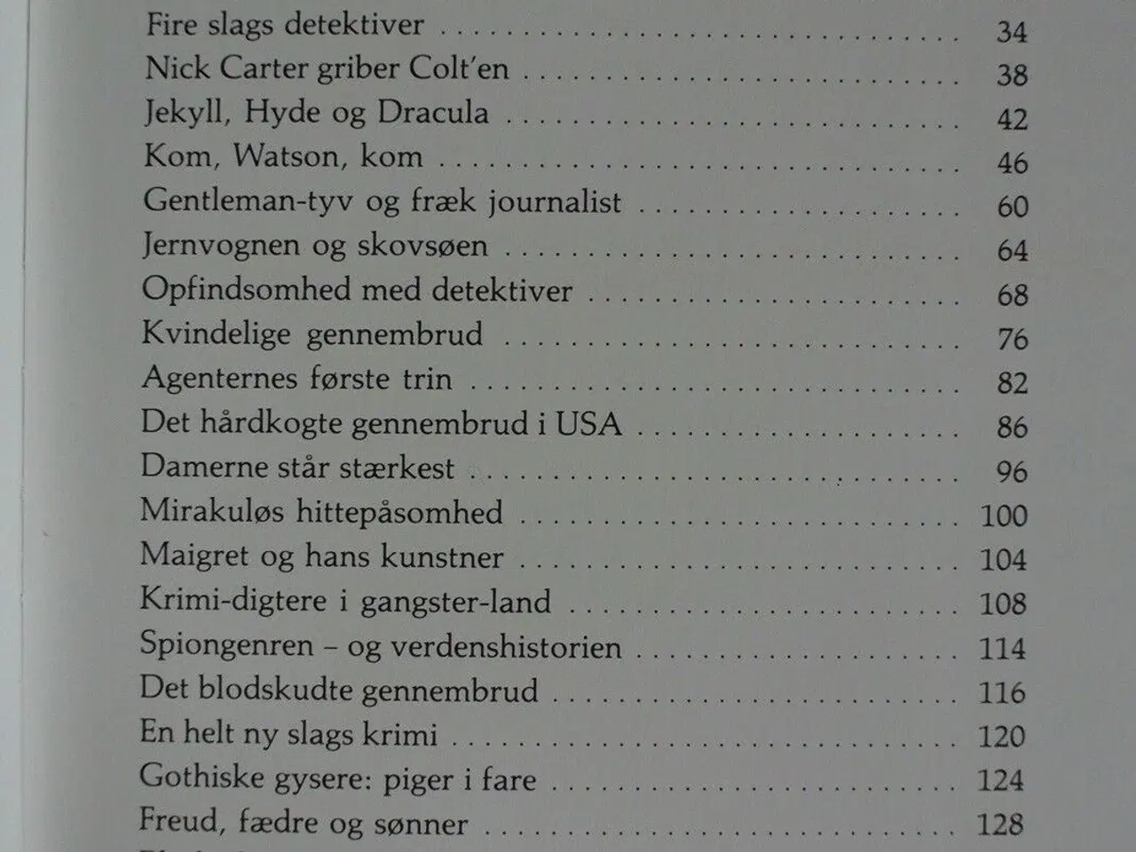 Billede 2 - kriminallitteraturens kavalkade, af t.h. la cour-m