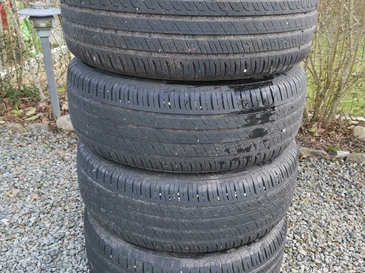 Billede 1 - Sommerdæk på stålfælge