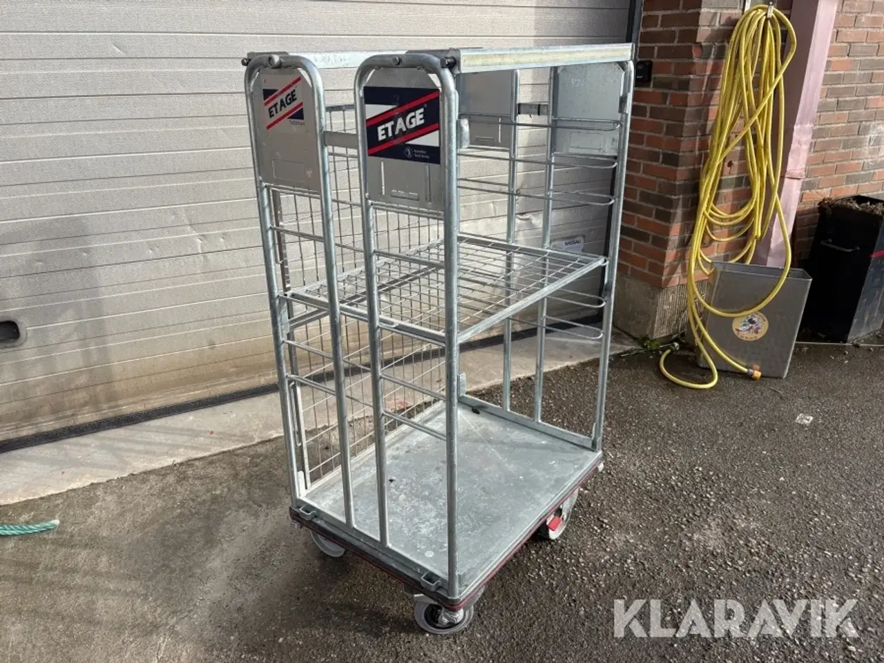 Billede 5 - Opbevaringsvogne Tvättman Etage - 15 styk