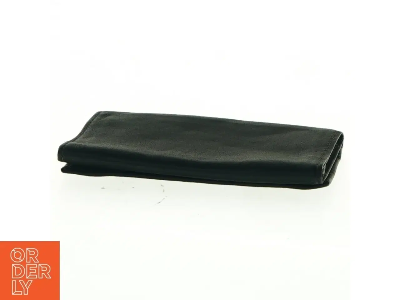 Billede 2 - Sort læderpung (str. 14 x 9 cm)