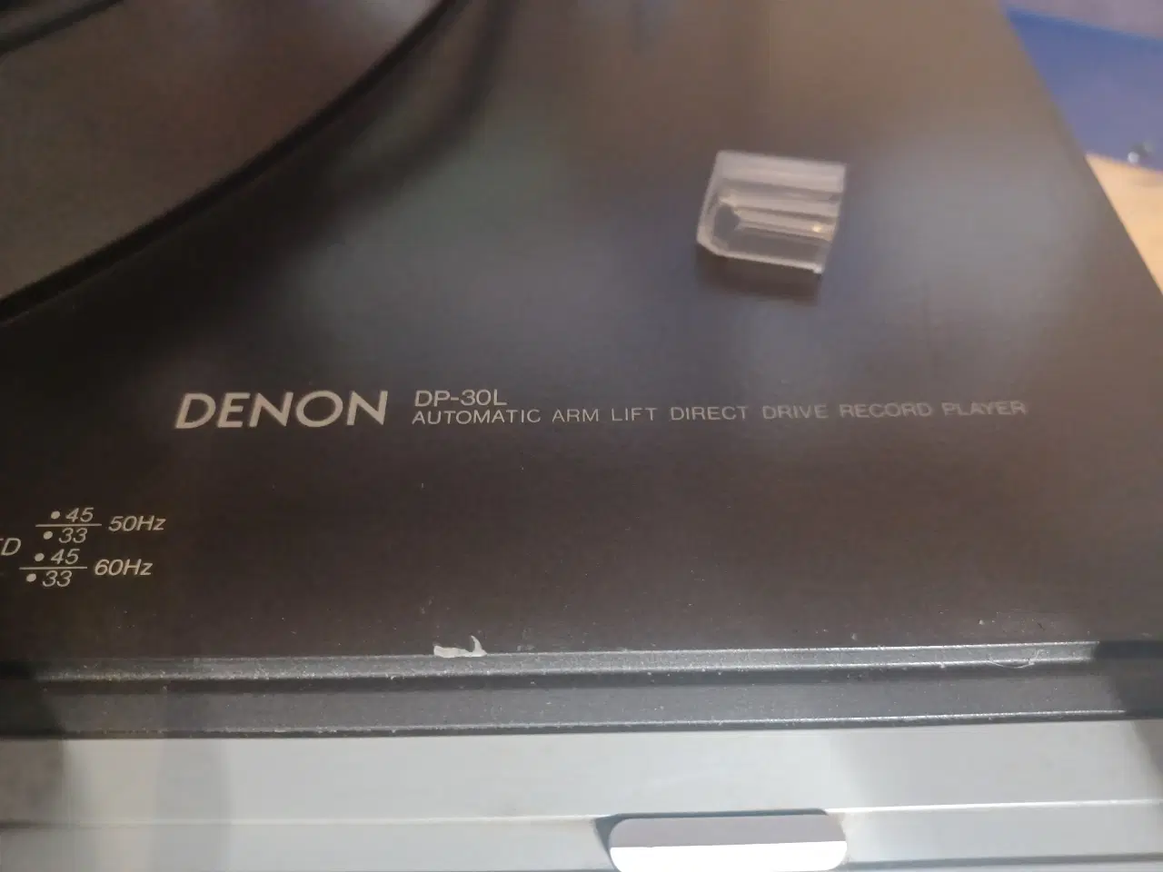 Billede 1 - Denon DP30L pladespiller med ny AT pick up