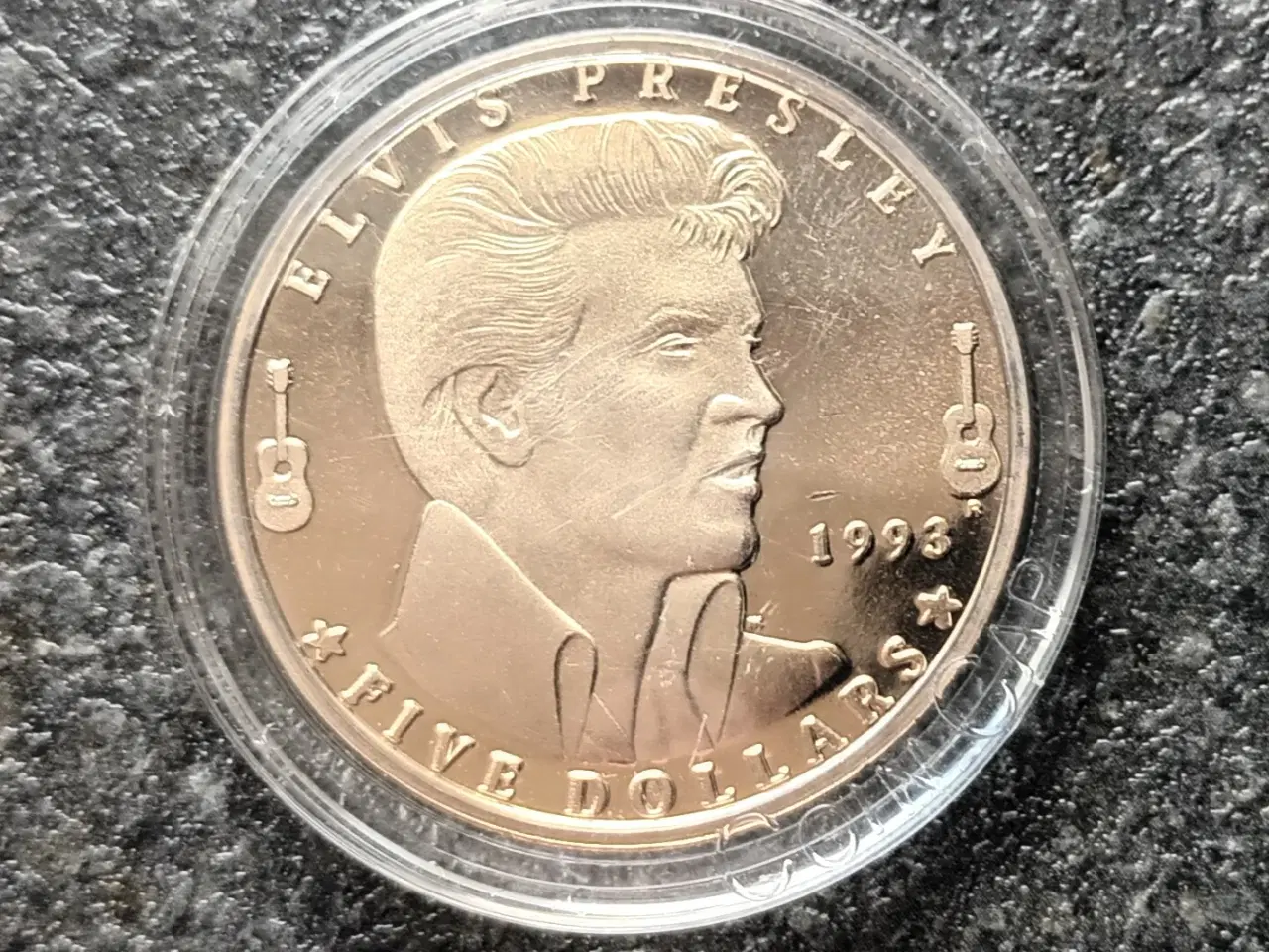 Billede 1 - 5 Dollar Elvis Presley 1993 Marshall Islands.