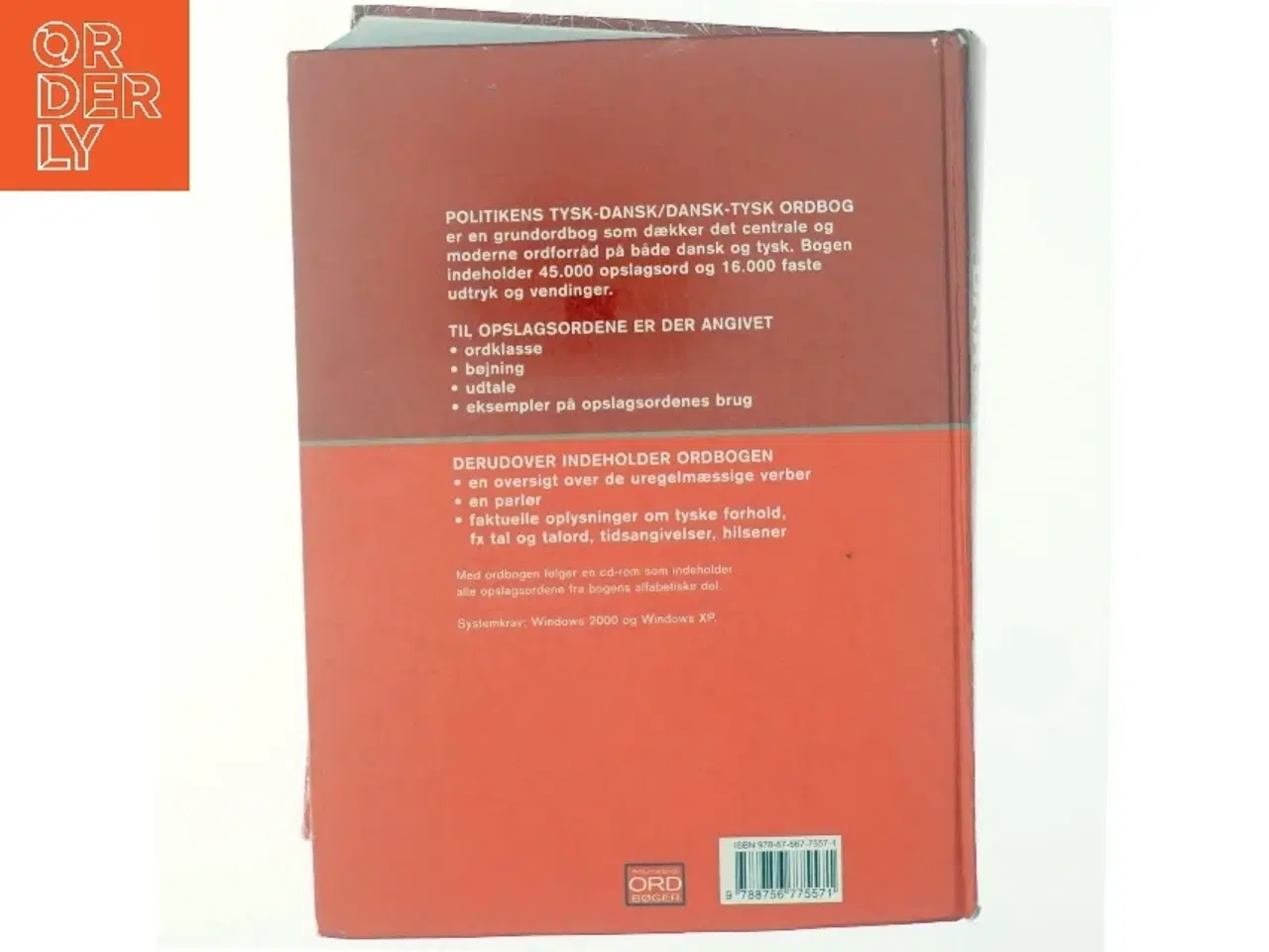 Billede 3 - Politikens tysk-dansk, dansk-tysk ordbog (Bog)