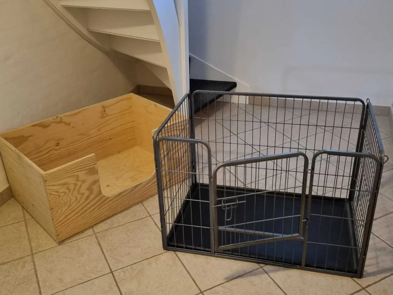 Billede 1 - Hvalpebur / kasse