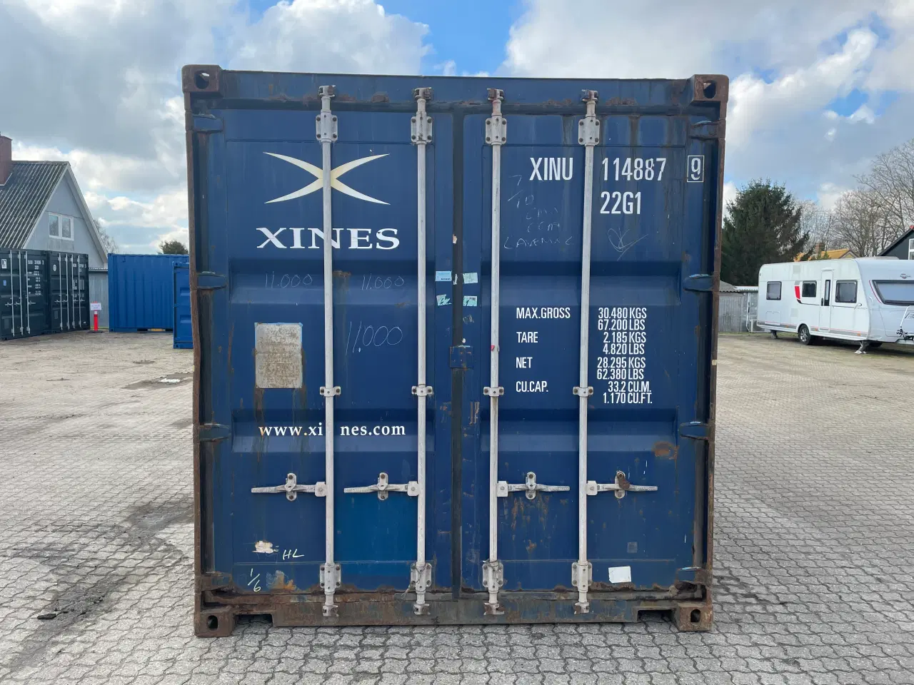 Billede 1 - 20 fods Container - ID: XINU 114887-9