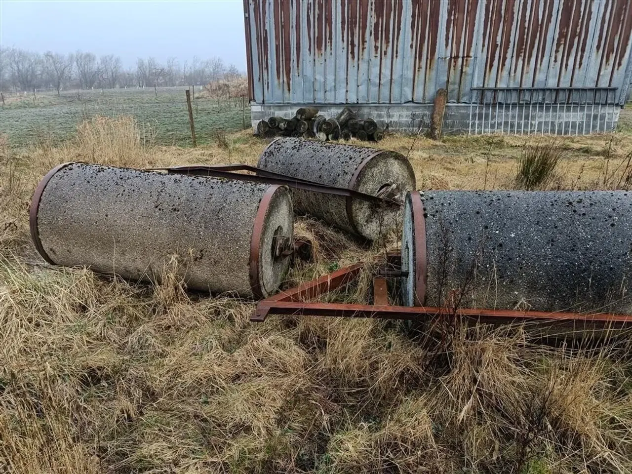 Billede 3 - - - - Beton tromle, 1,8 meter pr modul (momsfri)