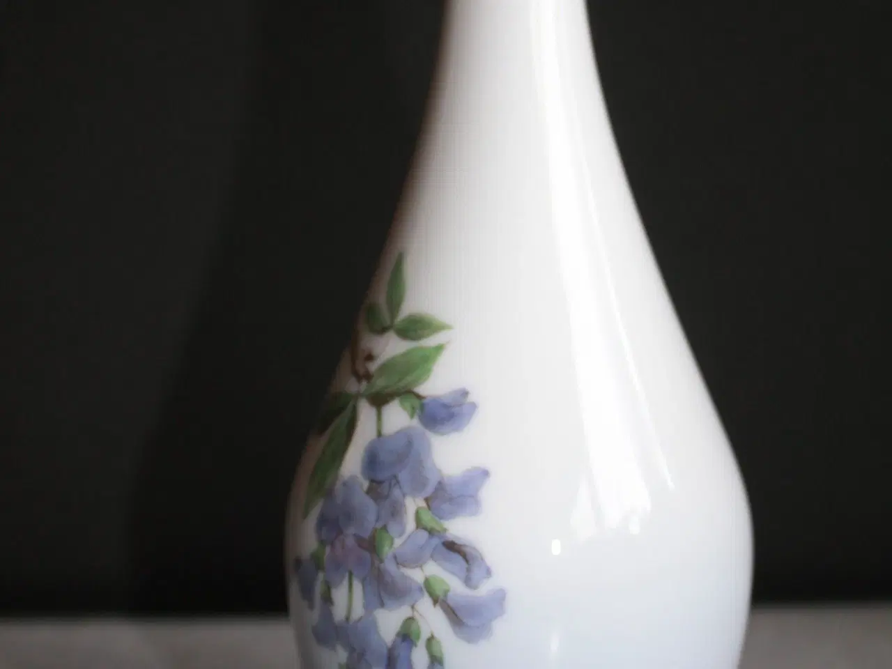 Billede 5 - Vase med blåregn fra Bing og Grøndahl