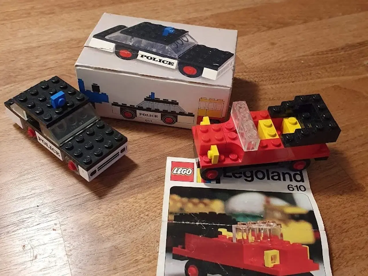 Billede 9 - Lego biler, retro legoklodsbiler , Legoland 