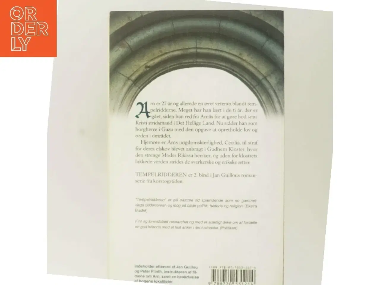 Billede 3 - Tempelridderen af Jan Guillou (Bog)