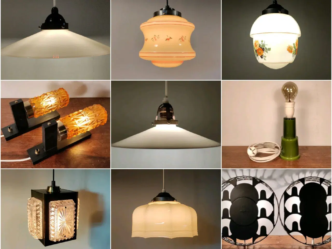 Billede 1 - Vintage lamper sælges
