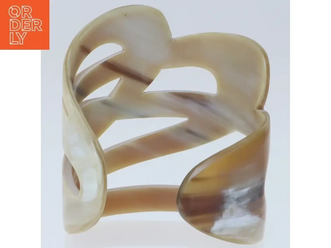 Billede 4 - Armbånd i horn (str. Ø 6,5 cm)