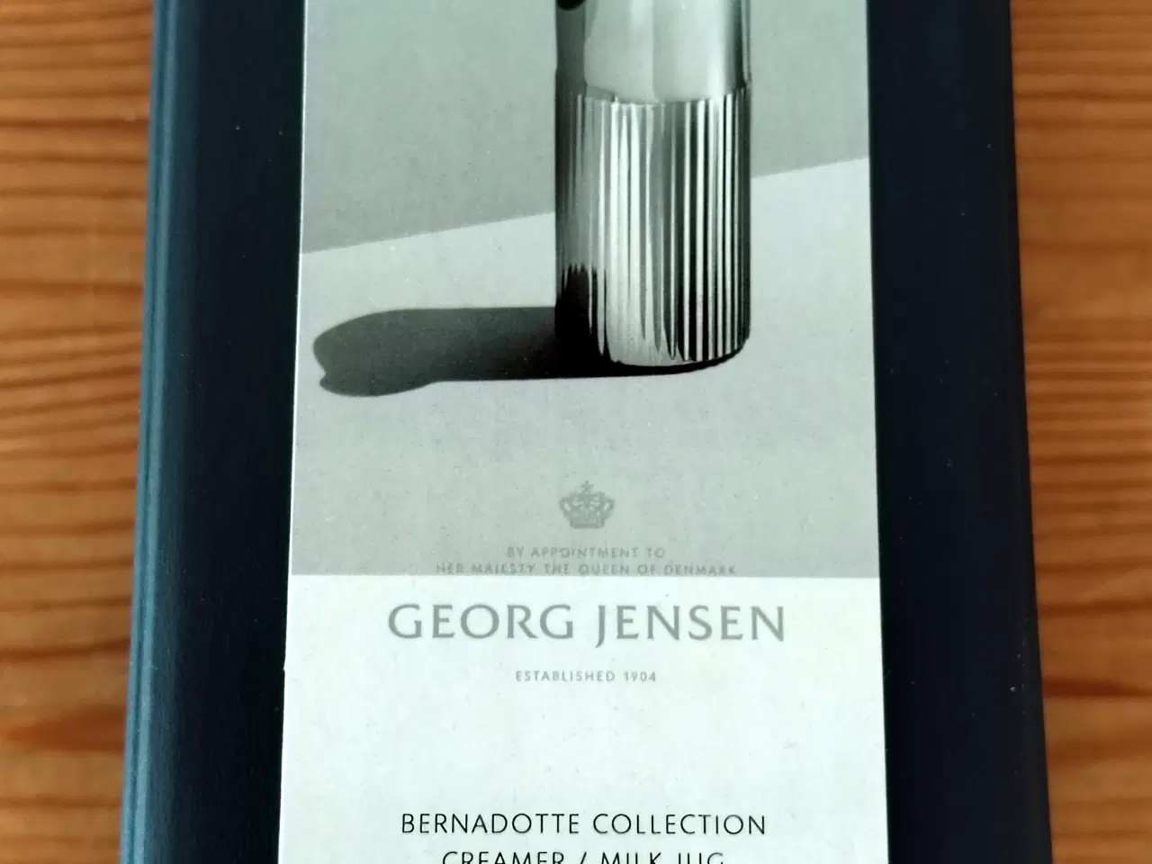 Billede 1 - Ny Georg Jensen - Bernadotte Fløde/Mælke Kande