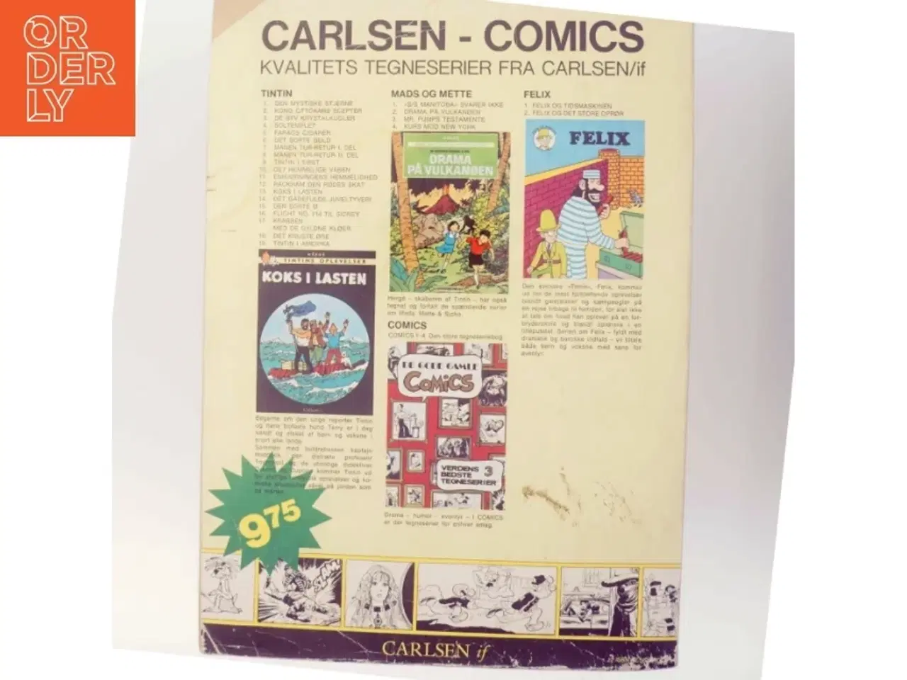 Billede 3 - Tegneseriebog - Comics 4 fra Carlsen