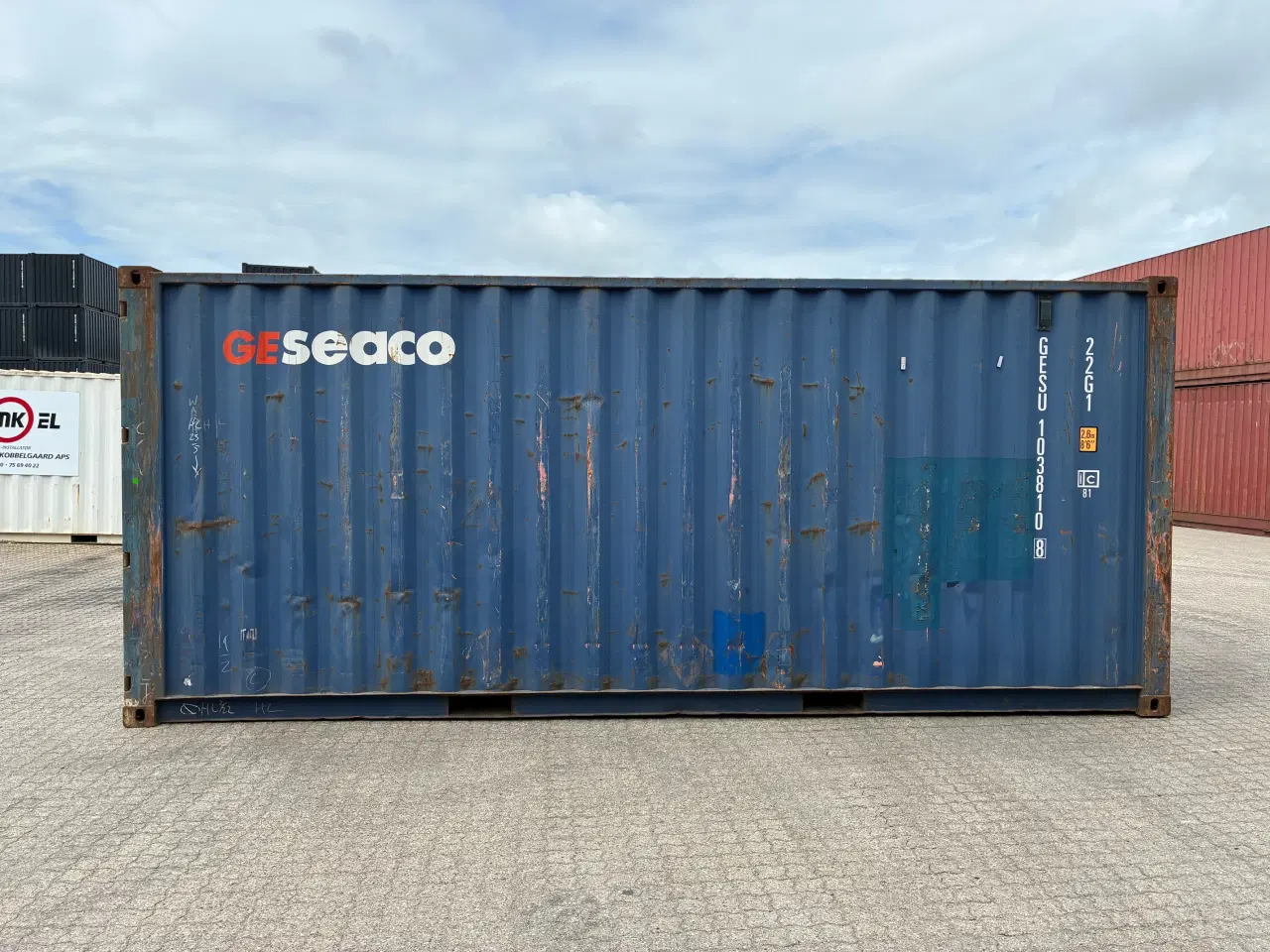 Billede 3 - 20 fods Container- ID: GESU 103810-8