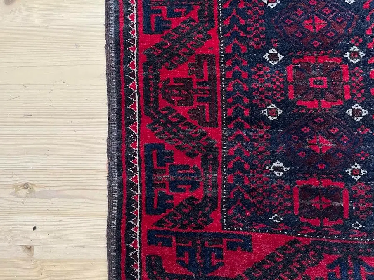 Billede 6 - Ægte tæppe, fra Iran mål 100 x 180 cm