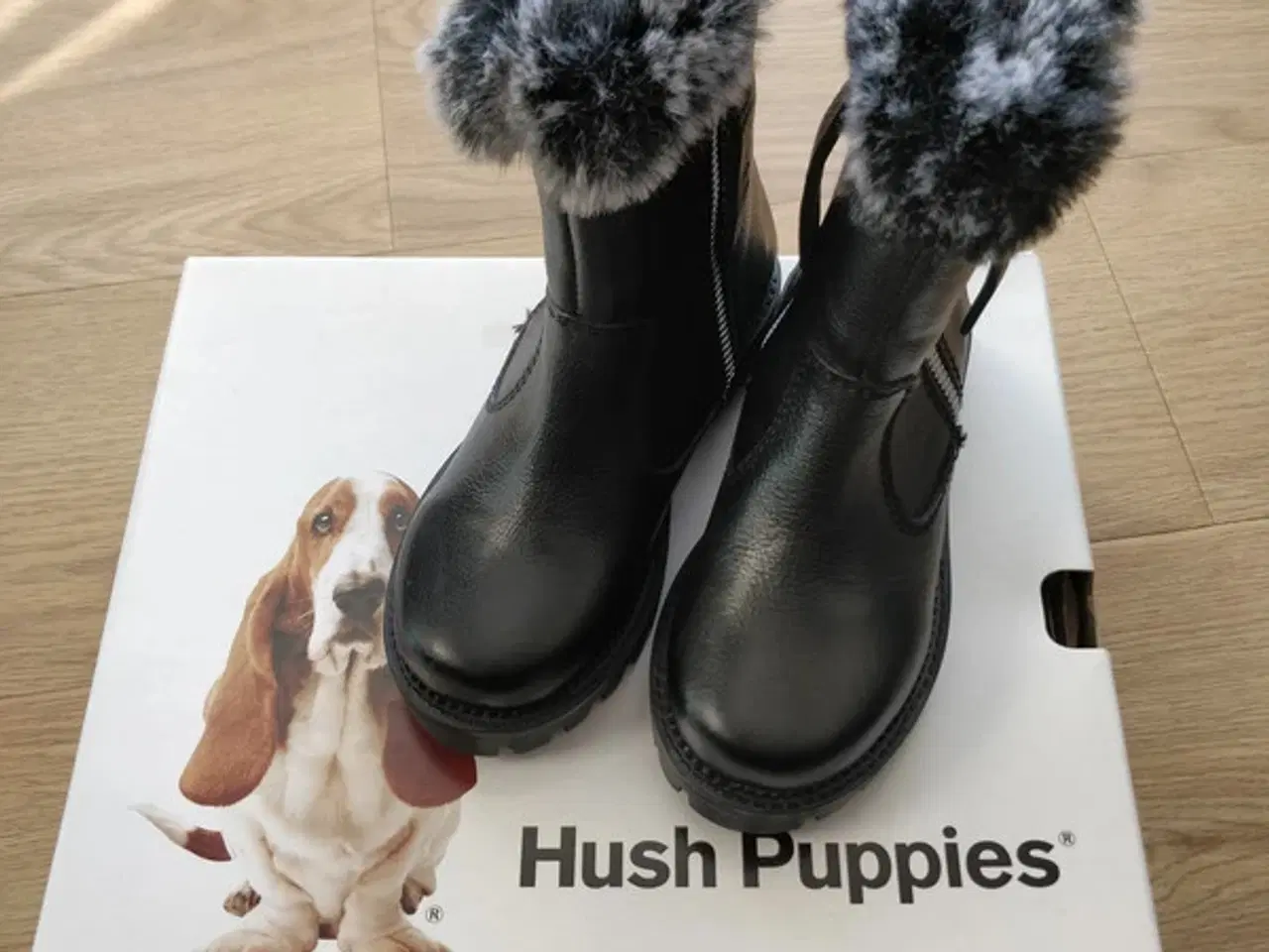 Billede 1 - Hush Puppies læder vinterstøvler