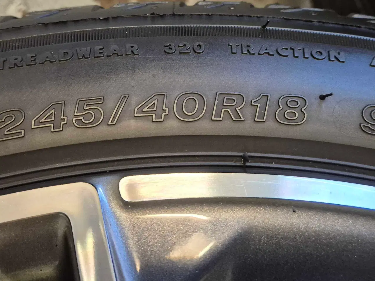 Billede 6 - C - E KLASSE "AMG" MERCEDES ORIGINAL ALUFÆLGE MED