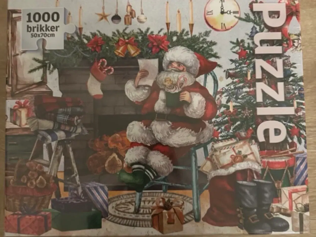 Billede 1 - Puzzle julepuslespil