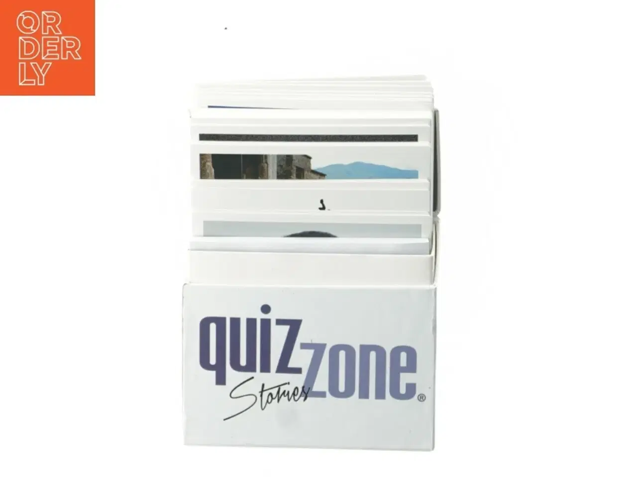 Billede 2 - Quizzone Stories spørgsspil fra SkyHigh Games (str. 12x12x5 cm)
