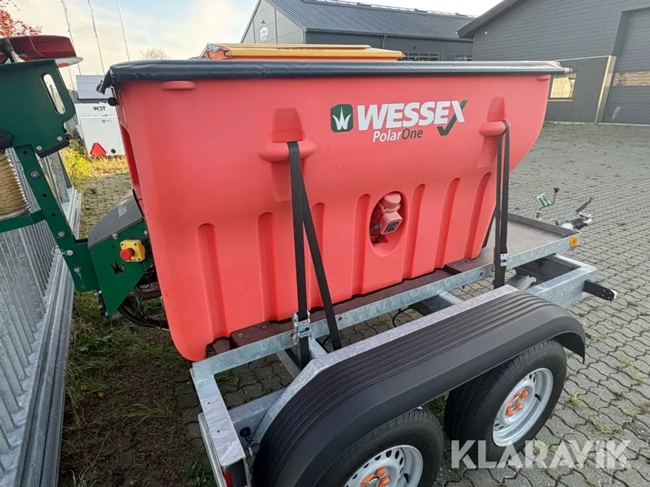 Billede 3 - Ladspreder Wessex PolarOne 900 WM-WS-900GT med trailer