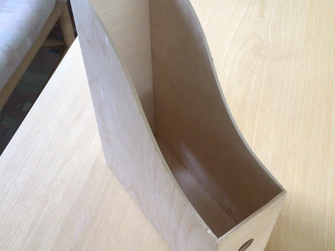 Billede 3 - Tidskriftsholder af træ