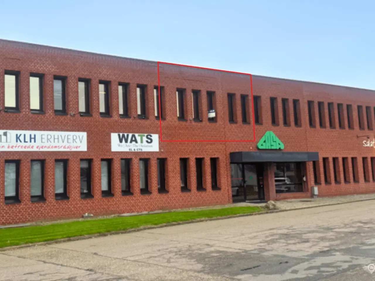 Billede 1 - 46 m² kontor ved Vejlevej – høj synlighed & gratis parkering