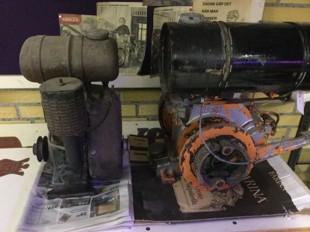 Billede 1 - Gammel Japmotor