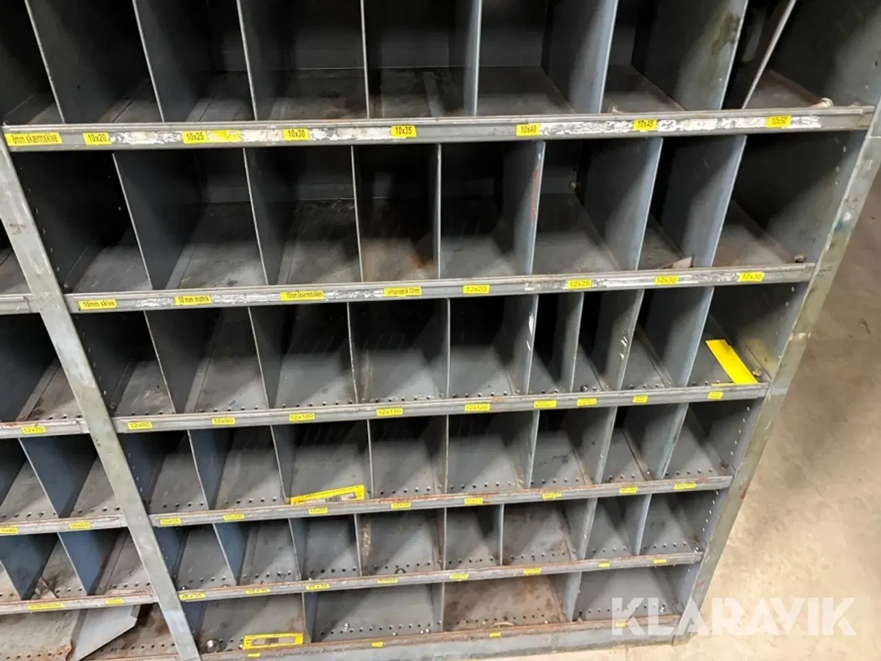 Billede 4 - Opbevaringsreol stål 5sæt