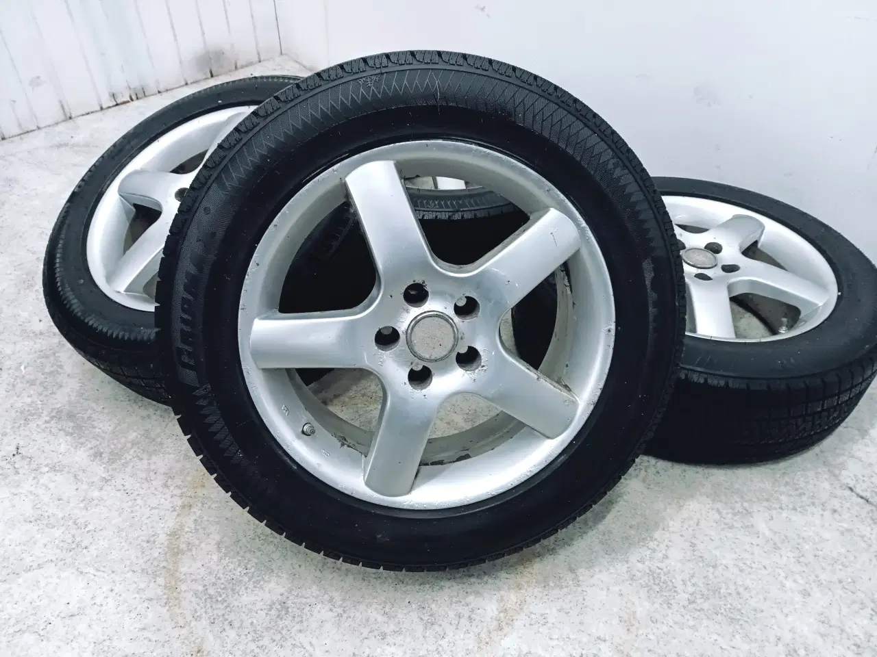 Billede 6 - 5x114,3 17" ET38 nav 73ø MegaWheels vintersæt