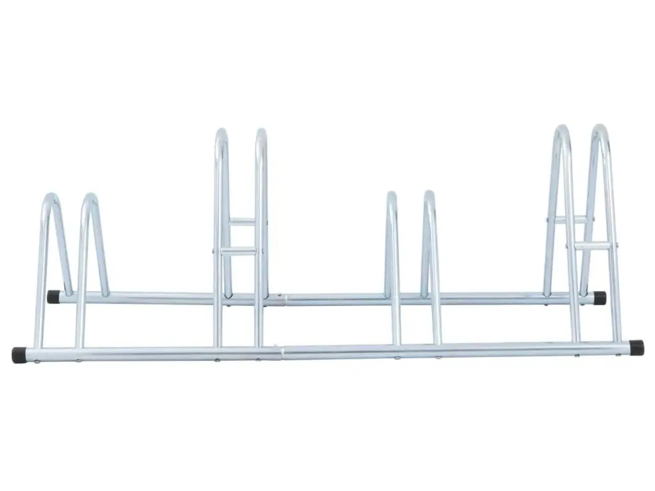 Billede 3 - Cykelstativ til 4 cykler fritstående galvaniseret stål