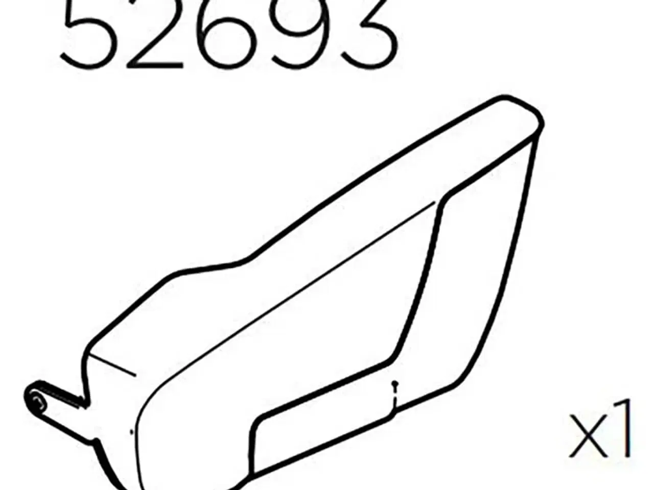 Billede 1 - Thule reservedel 52693